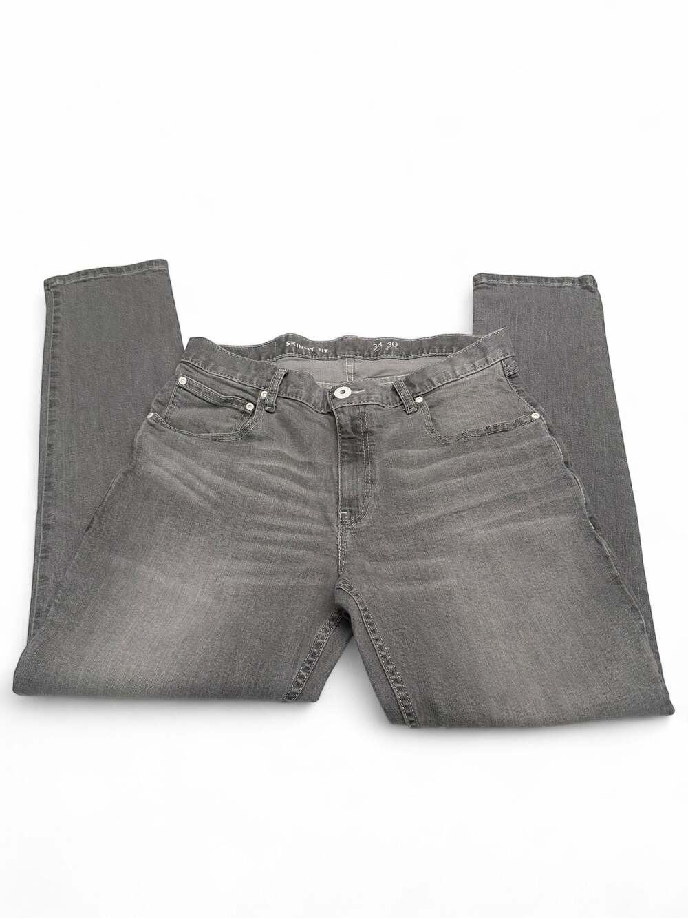 INC International Concepts‎ Men's Grey Skinny Fit Stretch Jeans 34W 30L